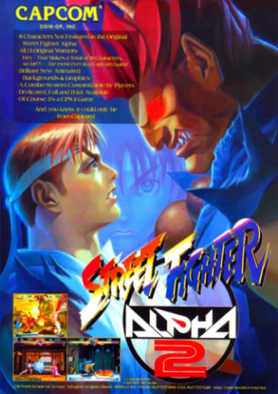 Capa de Street Fighter Alpha 3