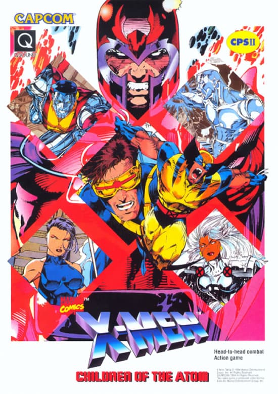 Capa de X-Men vs. Street Fighter