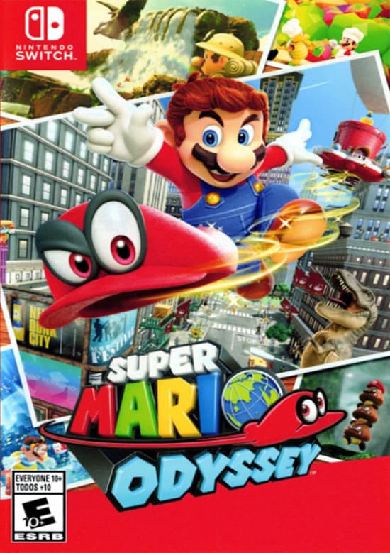 Capa de Super Mario Odyssey